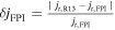 $\delta {j}_{\mathrm{FPI}}=\tfrac{| {j}_{t,{\rm{R}}13}-{j}_{t,\mathrm{FPI}}| }{{j}_{t,\mathrm{FPI}}}$