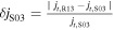 $\delta {j}_{{\rm{S}}03}=\tfrac{| {j}_{t,{\rm{R}}13}-{j}_{t,{\rm{S}}03}| }{{j}_{t,{\rm{S}}03}}$