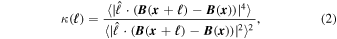 Equation (2)