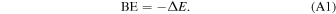 Equation (A1)
