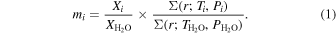 Equation (1)
