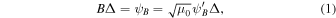 Equation (1)