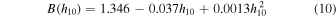 Equation (10)