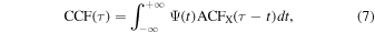 Equation (7)
