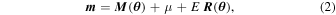 Equation (2)