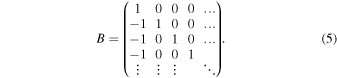 Equation (5)