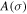 $A\left(\sigma \right)$