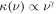 $\kappa \left(\nu \right)\propto {\nu }^{\gamma }$