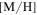 $\left[{\rm{M}}/{\rm{H}}\right]$