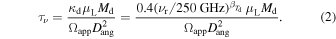 Equation (2)