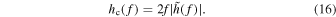 Equation (16)