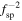 ${f}_{\mathrm{sp}}^{-2}$
