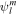 ${\psi }_{l}^{m}$