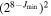 ${\left({2}^{8-{J}_{\min }}\right)}^{2}$