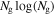 ${N}_{{\rm{g}}}\mathrm{log}({N}_{{\rm{g}}})$