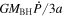 ${{GM}}_{\mathrm{BH}}\dot{P}/3a$