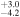 ${}_{-4.2}^{+3.0}$