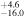 ${}_{-16.0}^{+4.6}$