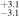 ${}_{-3.1}^{+3.1}$