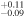 ${}_{-0.09}^{+0.11}$