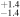 ${}_{-1.4}^{+1.4}$