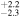 ${}_{-2.3}^{+2.2}$