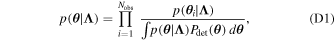 Equation (D1)