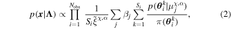 Equation (2)