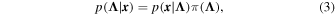 Equation (3)