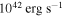 ${10}^{42}\,\mathrm{erg}\,{{\rm{s}}}^{-1}$