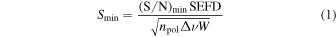 Equation (1)