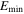 ${E}_{\min }$