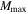 ${M}_{\max }$