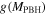 $g({M}_{\mathrm{PBH}})$