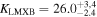 ${K}_{\mathrm{LMXB}}={26.0}_{-2.4}^{+3,4}$