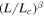 ${\left(L/{L}_{c}\right)}^{\beta }$