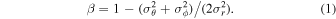 Equation (1)