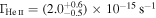 ${{\rm{\Gamma }}}_{\mathrm{He}{\rm\small{II}}}=({2.0}_{-0.5}^{+0.6})\times {10}^{-15}\,{{\rm{s}}}^{-1}$