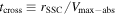 ${t}_{\mathrm{cross}}\equiv {r}_{\mathrm{SSC}}/{V}_{\max -\mathrm{abs}}$