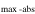 ${}_{\max \mbox{-} \mathrm{abs}}$