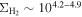 ${{\rm{\Sigma }}}_{{{\rm{H}}}_{2}}\sim {10}^{4.2\mbox{--}4.9}$