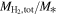${M}_{{{\rm{H}}}_{2},\mathrm{tot}}/{M}_{* }$