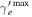 ${\gamma }_{e}^{{\prime} \max }$