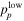 ${p}_{p}^{\mathrm{low}}$