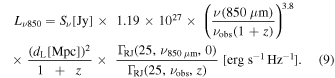 Equation (9)