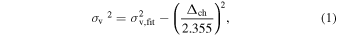 Equation (1)