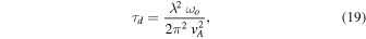 Equation (19)