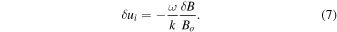 Equation (7)