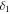 ${\delta }_{1}$