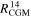 ${R}_{\mathrm{CGM}}^{14}$